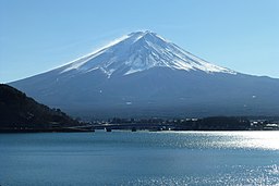 Fuji från Kawaguchisjön.