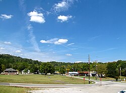 Intersection of SR 131 and SR 61 in Luttrell