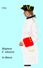 régiment de Quercy de 1734 à 1762