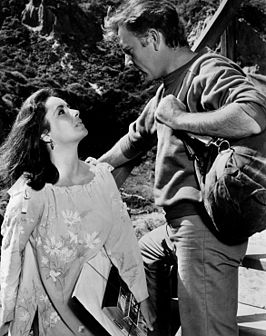 Elizabeth Taylor en Richard Burton in The Sandpiper