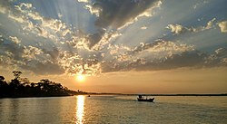 Brahmaputra flowing through Dibru-Saikhowa National Park