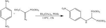 N–H insertion