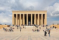 Anıtkabir in Ankara, Turkey.