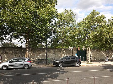 Entrée du cimetière de Bercy.