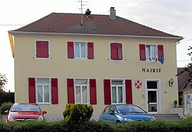 The town hall in Hagenbach