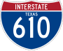 Interstate 610 marker