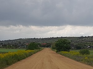 В'їзд до села з боку Білки