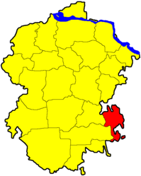 Jal'čikskij rajon – Mappa