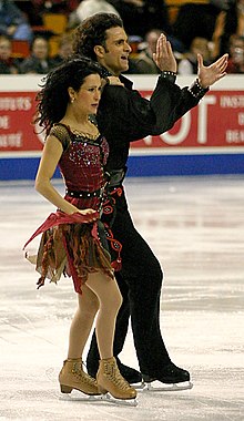 Patrice Lauzon und Marie-France Dubreuil bei der Vier-Kontinente-Meisterschaft 2004