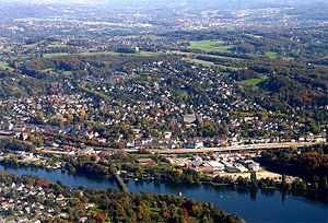 Kupferdreh (Oktober 2007), Blick Richtung Osten