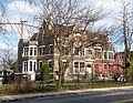 Willis McCook House, built in 1906 and 1907, in the Shadyside neighborhood of Pittsburgh, PA.