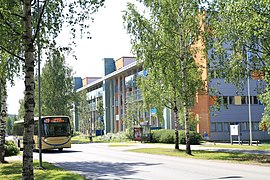 Logements estudiantins de la rue Yliopistokatu.