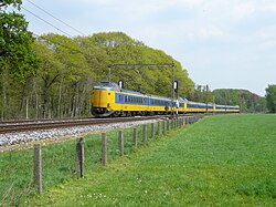 Egy InterCity Nijkerk közelében