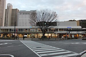 車站北口（2020年11月）