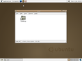 Screenshot von Ubuntu 4.10