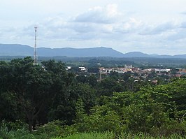 Xinguara gezien vanuit de heuvels