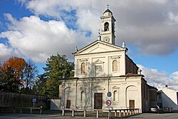 Skyline of Cergnago