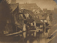 Chartres. Les Bords de L’Eure, 1851