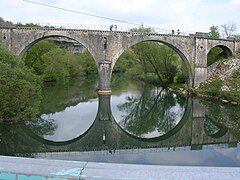 Viaduc de Cléron sur la Loue.