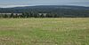 Ergenstein (Mitte) aus Süden vom Kemeler Rücken near Kemel; and Windrad near Berghausen and Westerwald (Horizont)