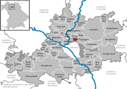 Gundelsheim - Localizazion