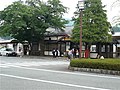 JR東海高山本線飛彈萩原駅の駅舎。 2008年8月7日撮影。