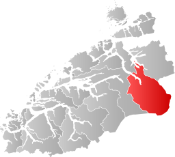 Sunndals kommun i Møre og Romsdal fylke.