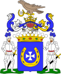 Coat of arms of Count Stanisław Grzębski (1804)