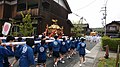 子ども神輿の渡御