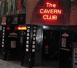 Cavern Club zvenku.