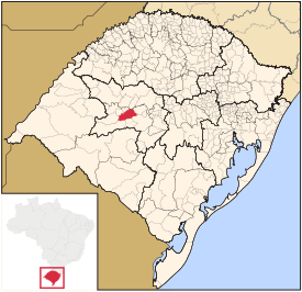 Localización del Municipio de São Pedro do Sul