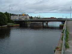 Tivolibron, där gick gamla E4an igenom Sundsvall innan Sundsvallsbron byggdes.