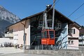 Talstation der Gondelbahn nach Haldi