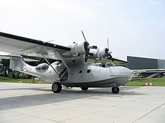 Consolidated PBY Catalina exemplo de monoplano de asa parasol.