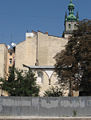 Exterior of the synagogue before restoration, 2007