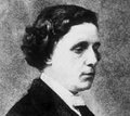 Lewis Carroll in 1863 geboren op 27 januari 1832