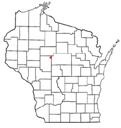 Location of Abbotsford, Wisconsin