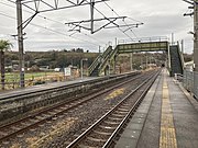 駅構内（2021年2月）