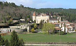 Skyline of Chambonas