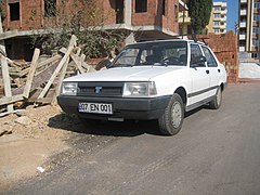 Tofaş-Fiat 131 Şahin: 985 kg