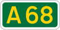 A68 shield