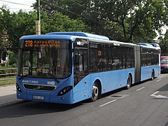 Volvo 7900A du réseau de Budapest.