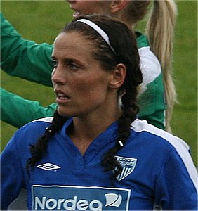 Camilla Huse spilte her 2002–07. Foto: Jarle Vines (2007)