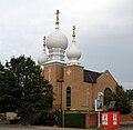 Holy Virgin Russian Orthodox Greek Catholic Church, built in 1920, located at 214 Mansfield Boulevard.