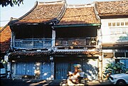 Shophouses along Jalan Kramat Raya, Senen, Jakarta, 1991