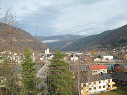 View of the town