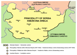 Kneževina Srbija leta 1817