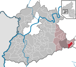 Läget för Züsch i Trier-Saarburg