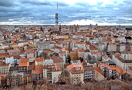 Žižkov. Zischkaberg. Prag 3