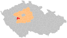 Správní obvod obce s rozšířenou působností Hořovice na mapě